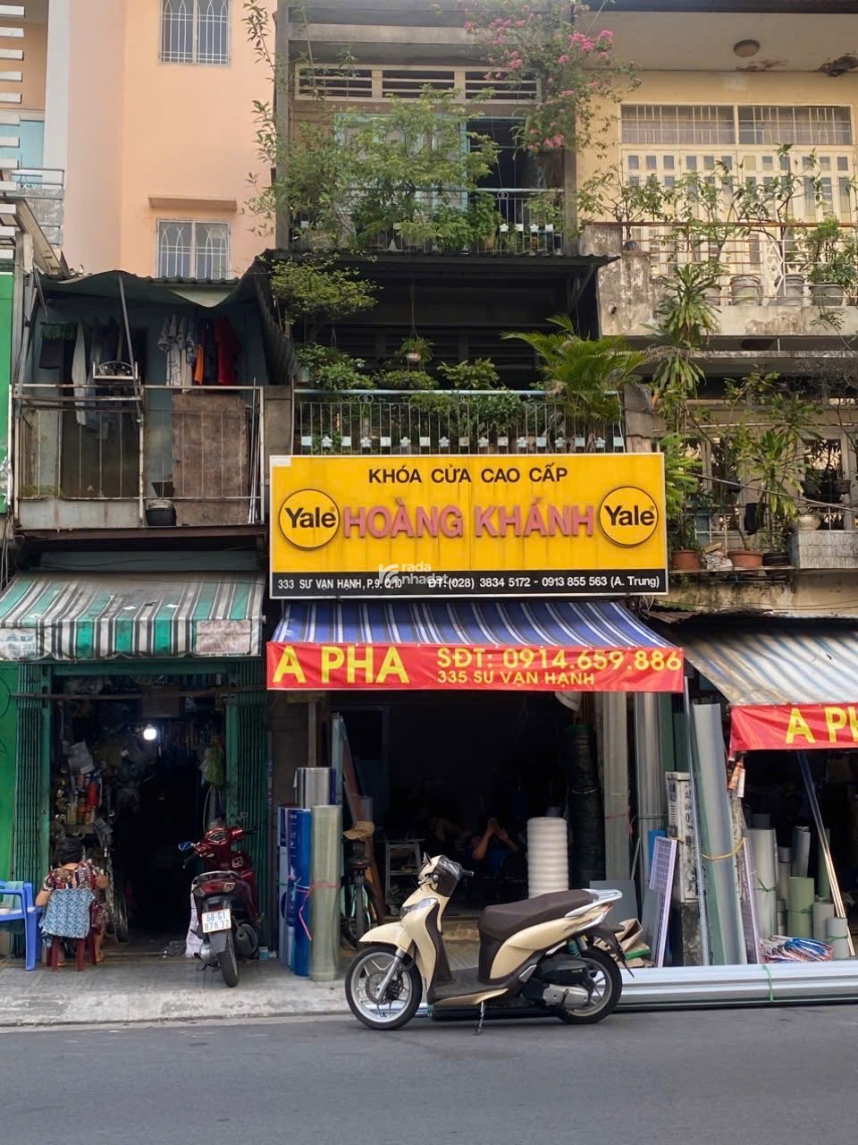 BÁN NHÀ MẶT TIỀN SƯ VẠN HẠNH P9 Q10 - 13.5 tỷ 