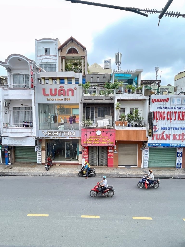 ĐÓN ĐẦU METRO, MTKD CMT8, TÂN BÌNH, 72M2 TIỆN XÂY MỚI. GIẢM 350TR CHỈ CÒN 14.39T TL 