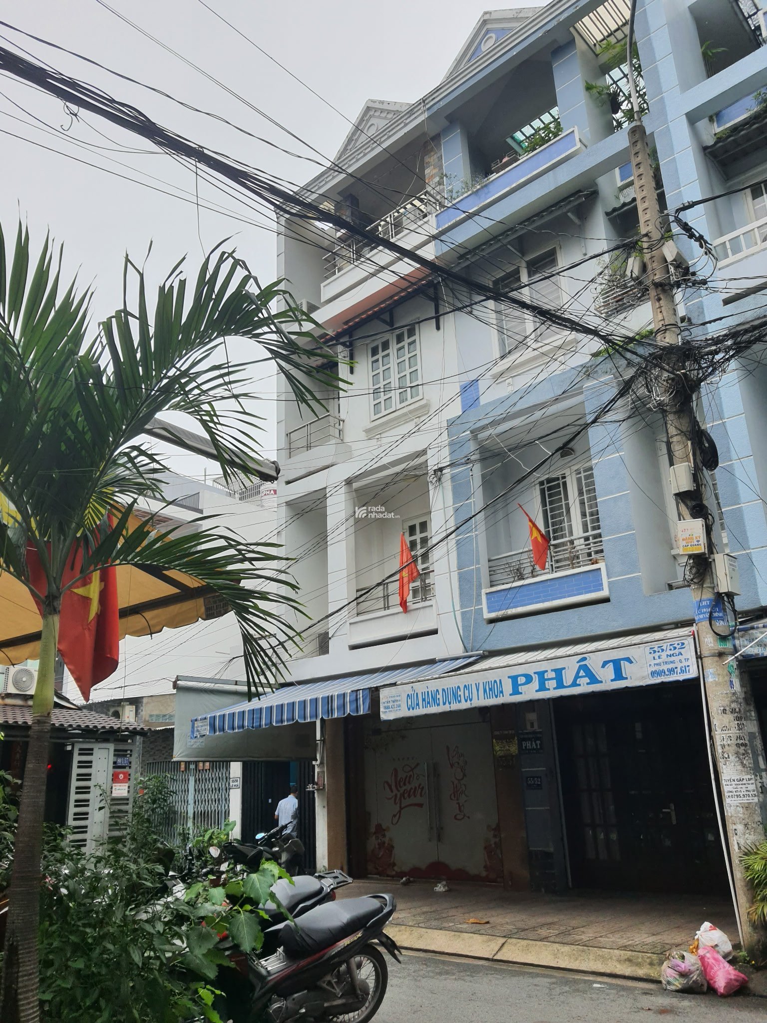 Tân Phú-Lê_Ngã- 4x14- 4 Tầng- Đường 8m- Lề 2m- 5PN - Giáp Tân Bình- Quận 11- 9,4 tỷ. 