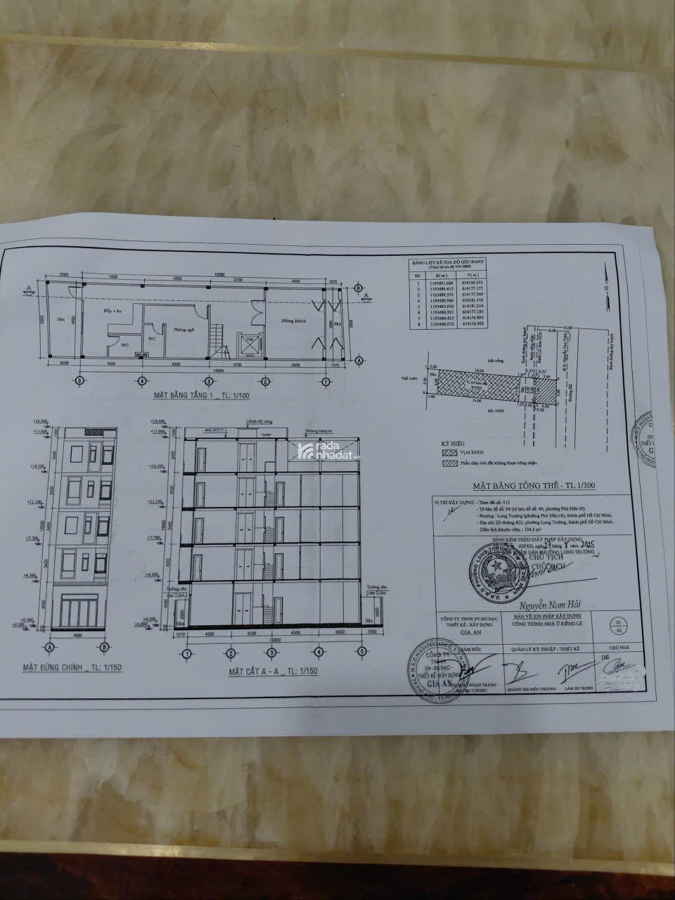 Ðất mặt tiền đường 30m ,đối diện chung cư Ricca Phú Hữu,Quận 9, Tp.HCM