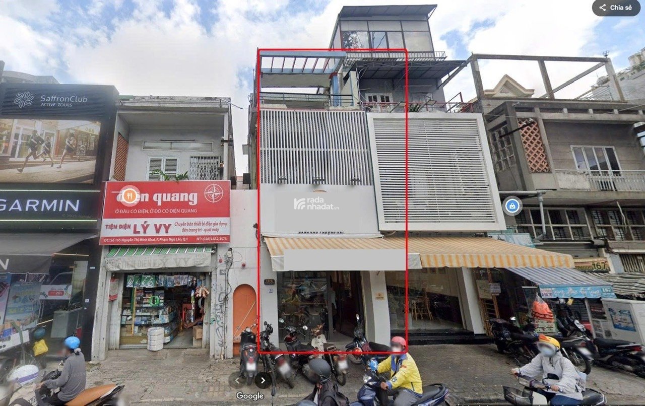 Bán nhanh MTKD Nguyễn Thị Minh Khai,Q1,3.6x14m, 3 tầng HDT 33tr,dt thực 70.3m2 giá cực tốt chỉ 33TY