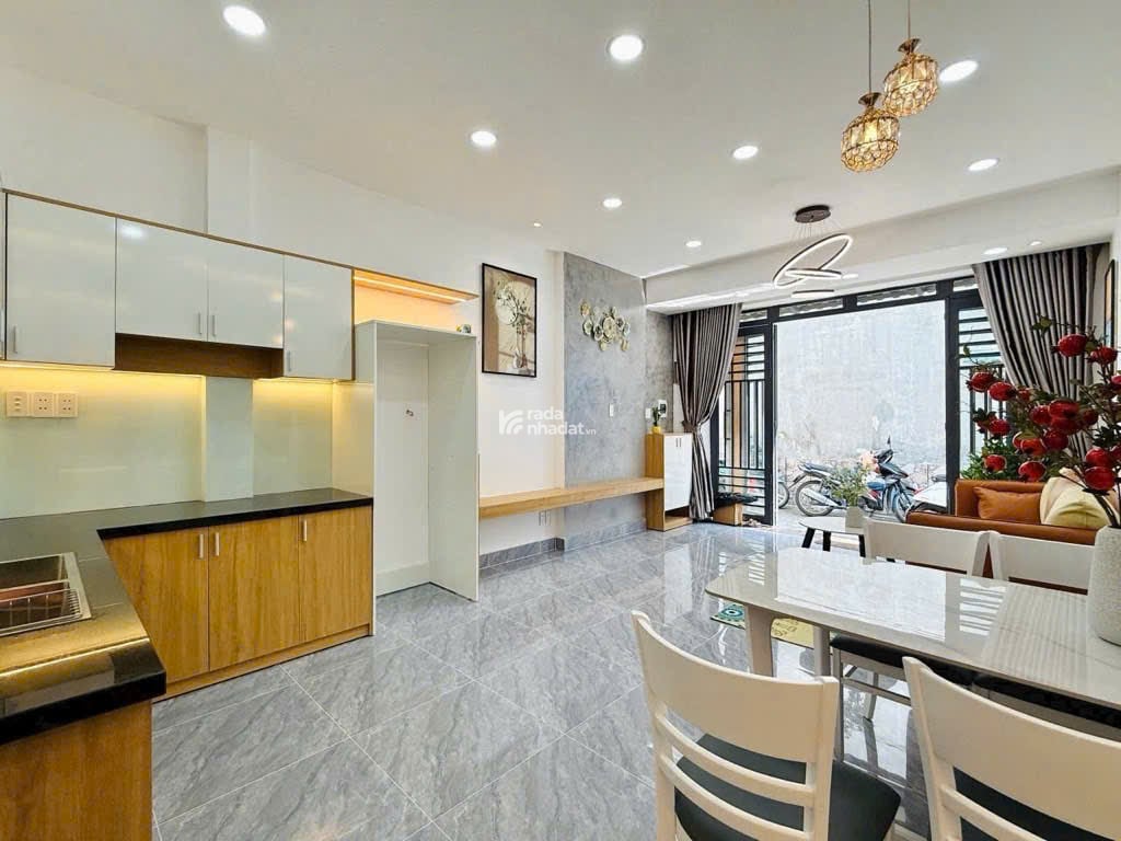 Nhà mới 2 tầng  Lê Văn Thọ  Thông Tây Hội Gò Vấp  4x12m  Giá 5.9 tỷ