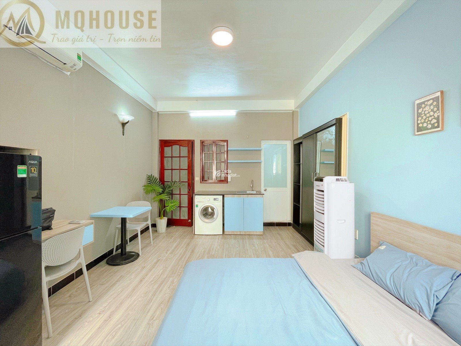 Cho Thuê Căn Hộ Q1_Full Nội Thất_Máy Giặt Riêng_Thang Máy_Mặt Tiền
