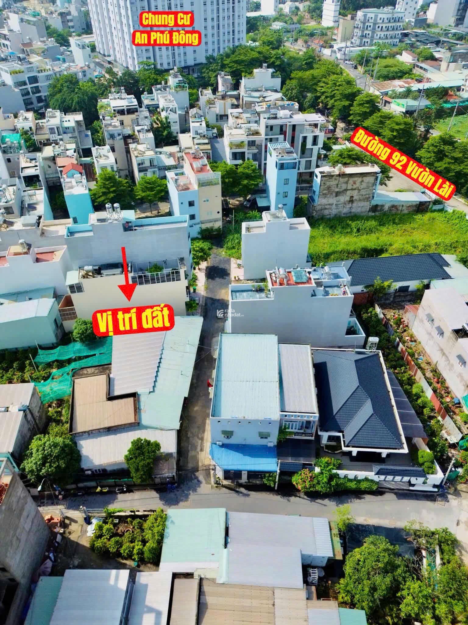  BÁN ĐẤT ĐẸP - GẦN CHUNG CƯ AN PHÚ ĐÔNG, QUẬN 12