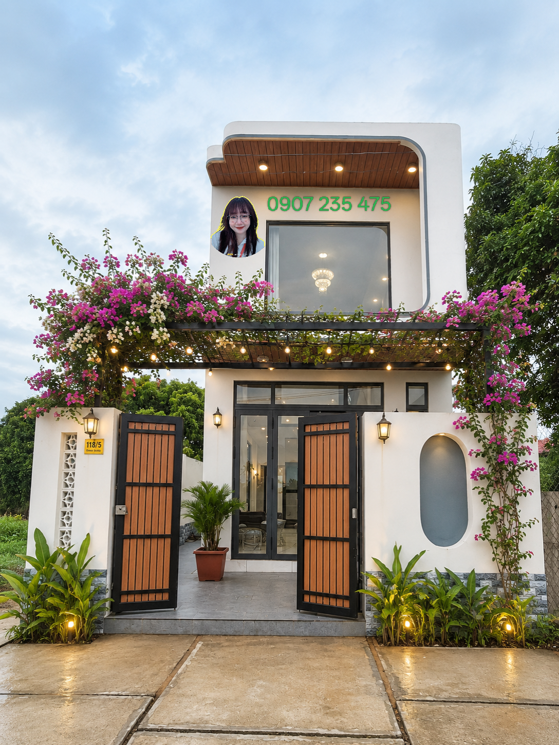 NHÀ ĐẸP 2PN SỔ HỒNG HOÀN CÔNG - CÁCH QL50 CHỢ CẦN ĐƯỚC 450M