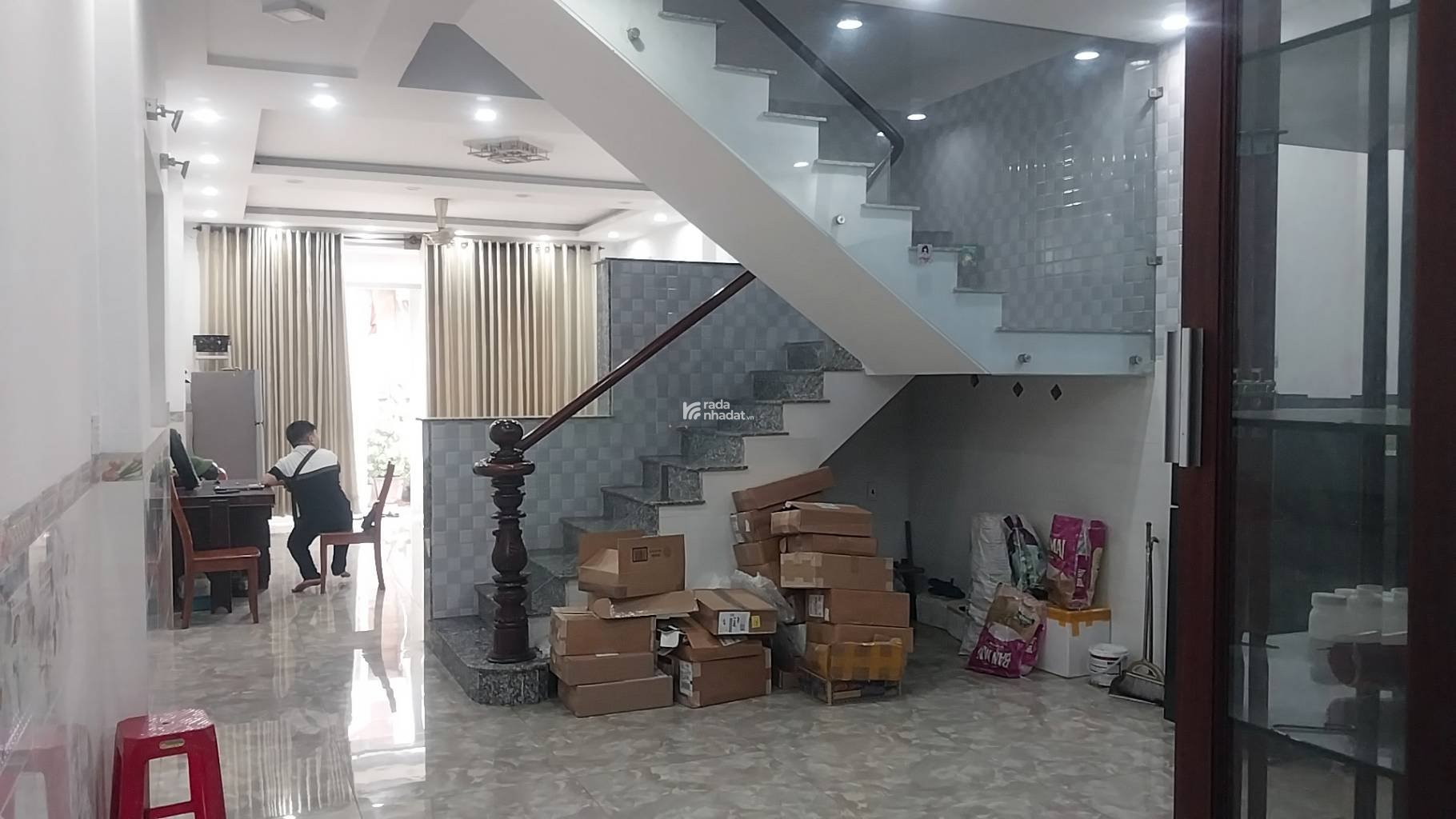 BÁN NHÀ ĐƯỜNG SỐ 18B 75M2 6.X TỶ 5X15M 5PN 4WC 4 TẦNG HẺM XE TẢI THÔNG BÌNH TÂN 