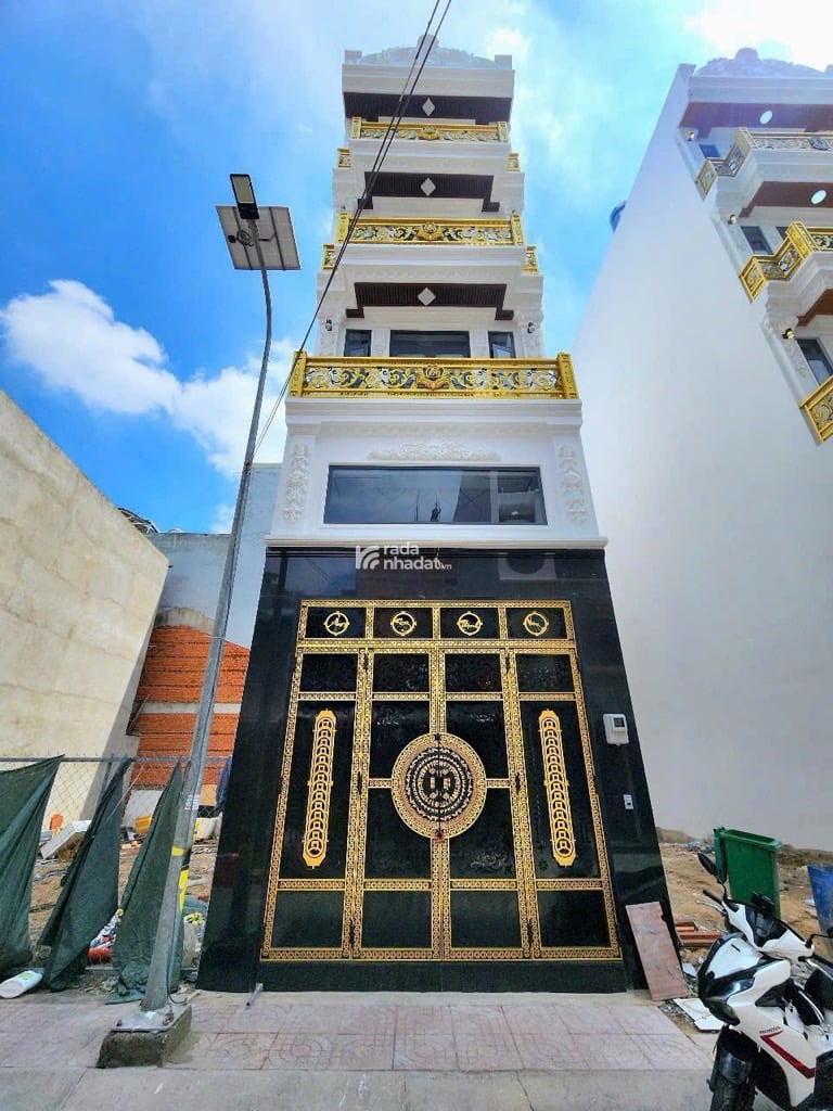  SIÊU PHẨM 5 TẦNG NGAY CHỢ GÒ XOÀI- KHU SẦM UẤT - SỔ ĐẸP VUÔNG VỨC - 53M2 - 4*13M - 