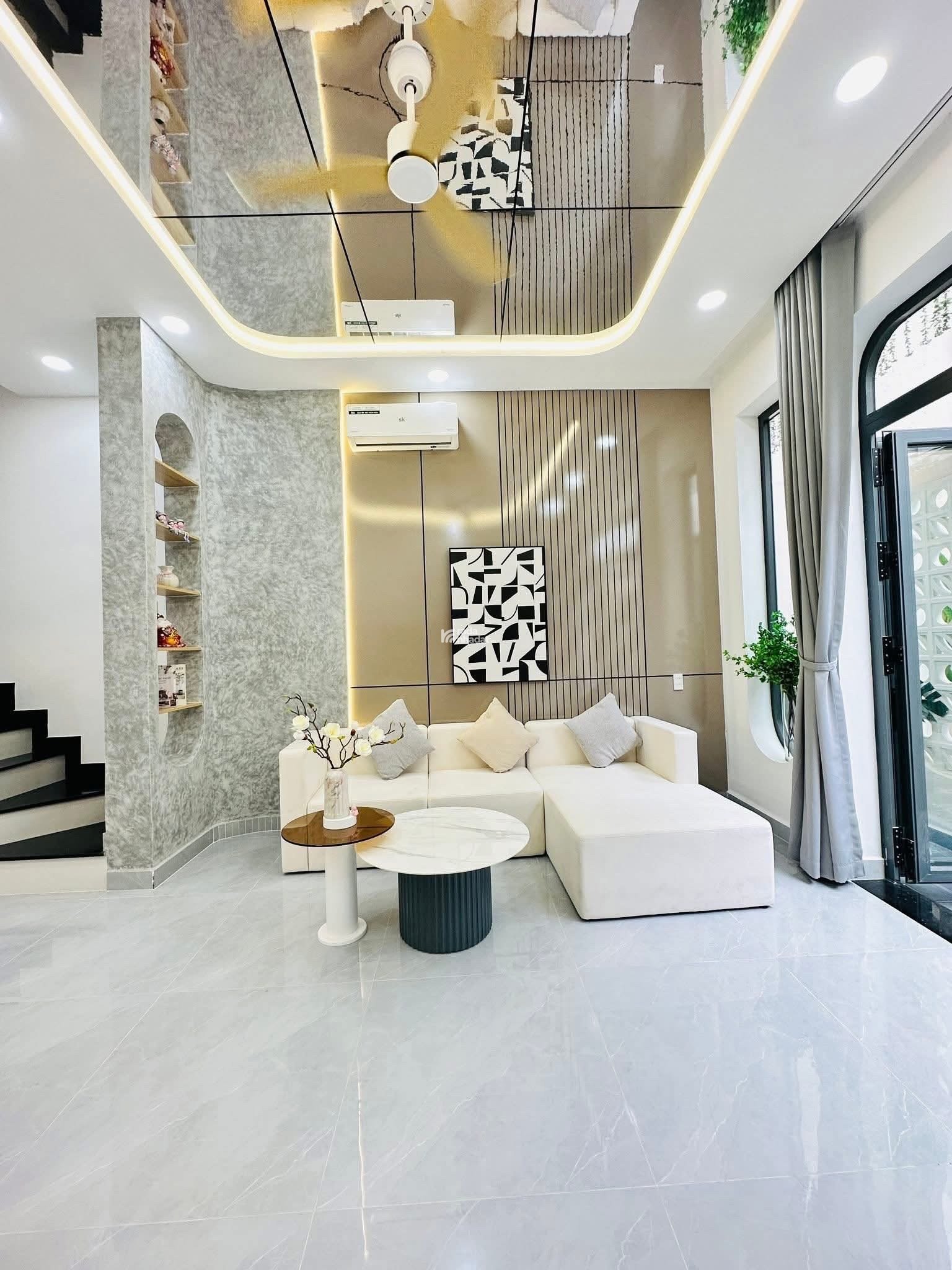 BÁN NHÀ 4 TẦNG MỚI XÂY - 4.5x9 - FULL NỘI THẤT - ĐƯỜNG PHAN HUY ÍCH - CHỈ 5.98 TỶ TL