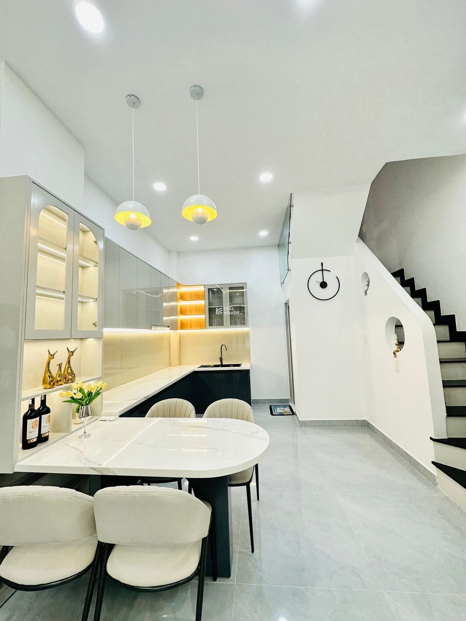 BÁN NHÀ 4 TẦNG MỚI XÂY - 4.5x9 - FULL NỘI THẤT - ĐƯỜNG PHAN HUY ÍCH - CHỈ 5.98 TỶ TL