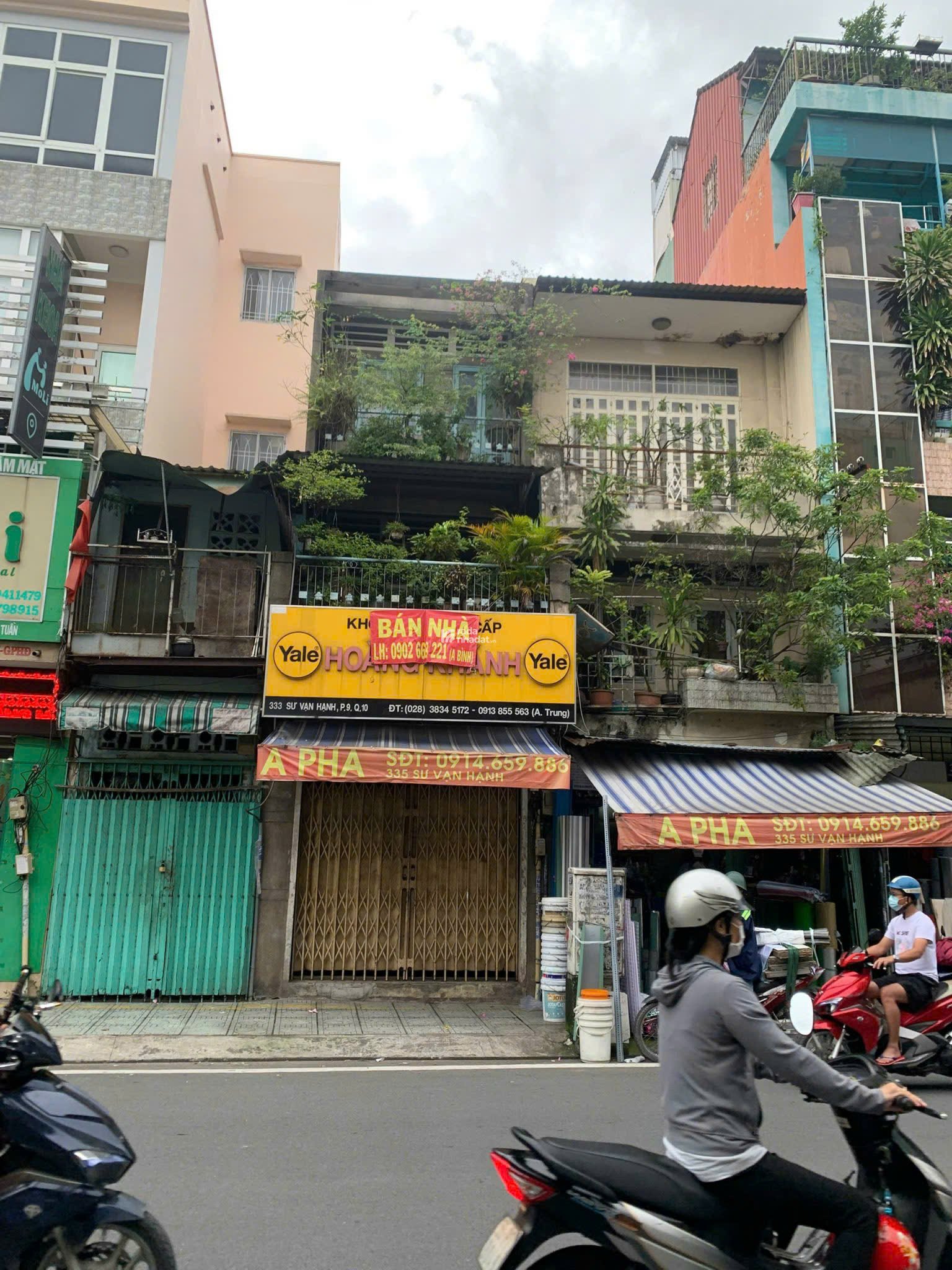 BÁN NHÀ SIÊU VỊ TRÍ MT SƯ VẠN HẠNH, P9, Q.10_DT: 3.5X16m_GIÁ 13,5 TỶ 