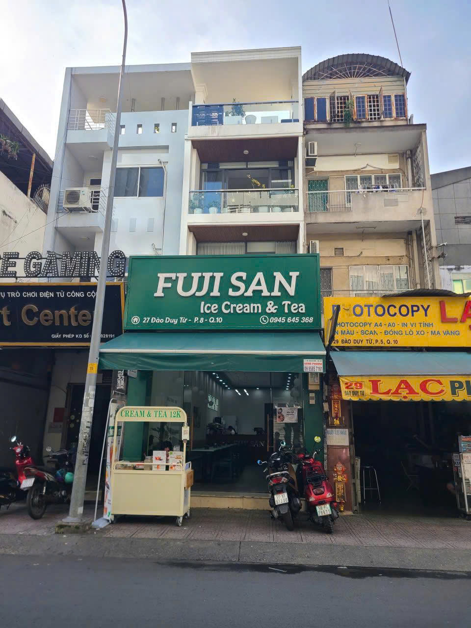 Bán nhà phố mặt tiền đường Đào Duy Từ trung tâm Quận 10 Giá 35 tỷ