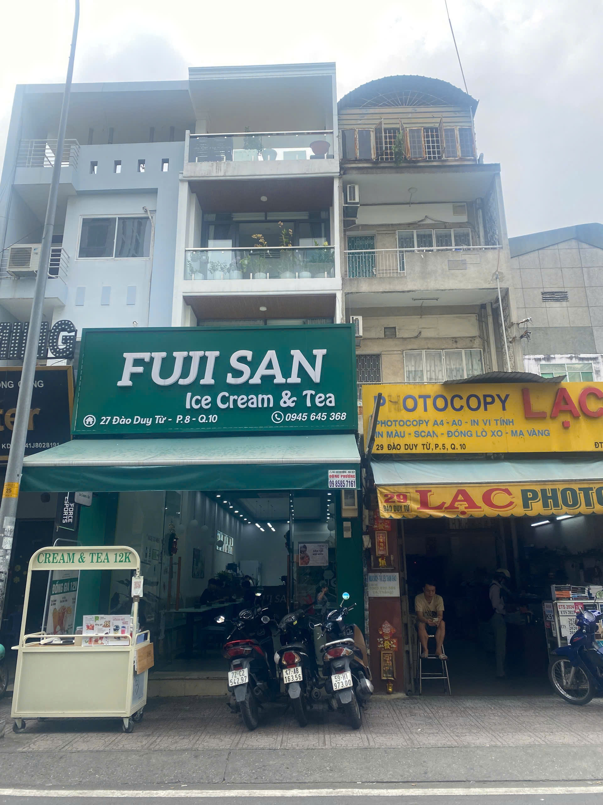 Bán nhà phố mặt tiền đường Đào Duy Từ trung tâm Quận 10 Giá 35 tỷ