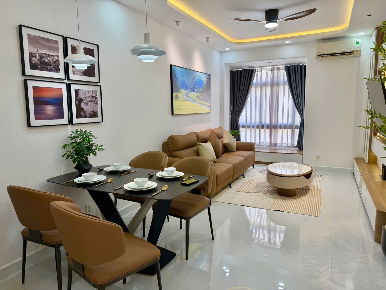 CẦN BÁN CĂN HỘ SKY GARDEN, PHÚ MỸ HƯNG - 2,3 PHÒNG NGỦ - NHÀ ĐẸP NỘI THẤT CAO CẤP
