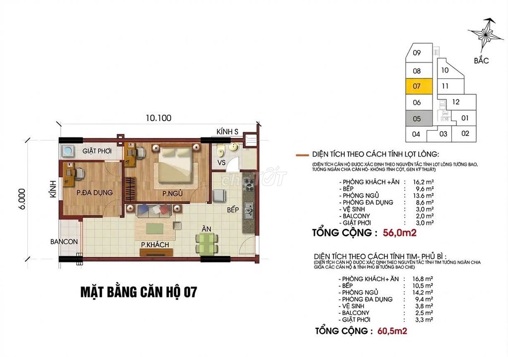  [Chính Chủ] Bán Căn Hộ 2PN Khang Gia Chánh Hưng, Quận 8 - Tặng Nội Thất - 1.9 tỷ.