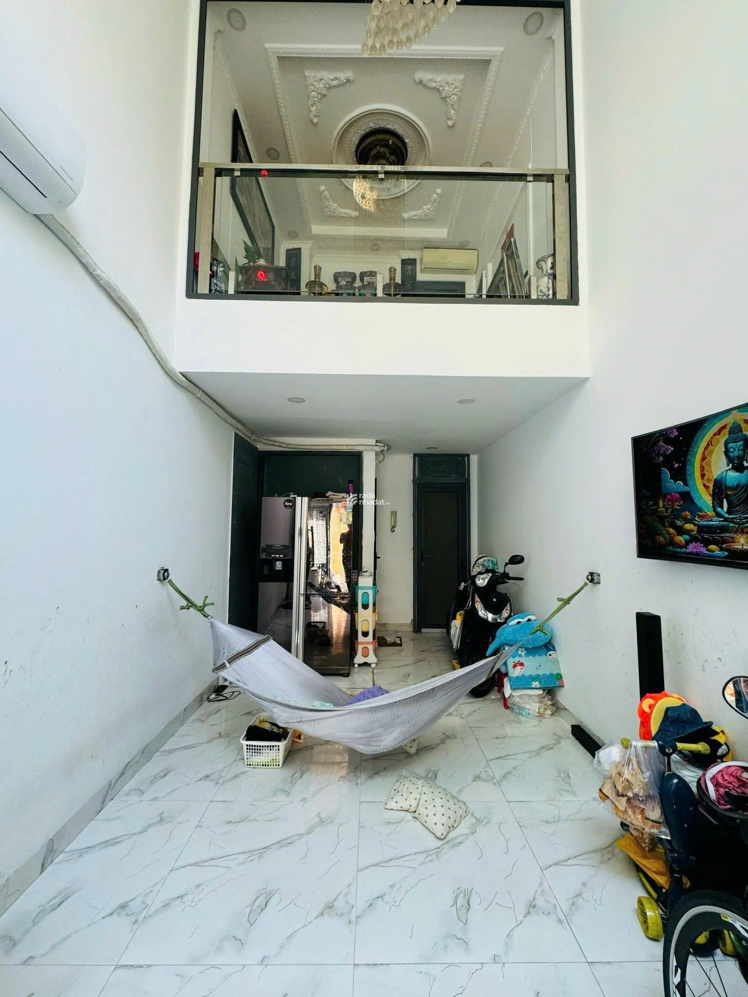 BÁN NHÀ HẺM 3 GÁC - 8.5 tỷ 5 tầng - có thang máy