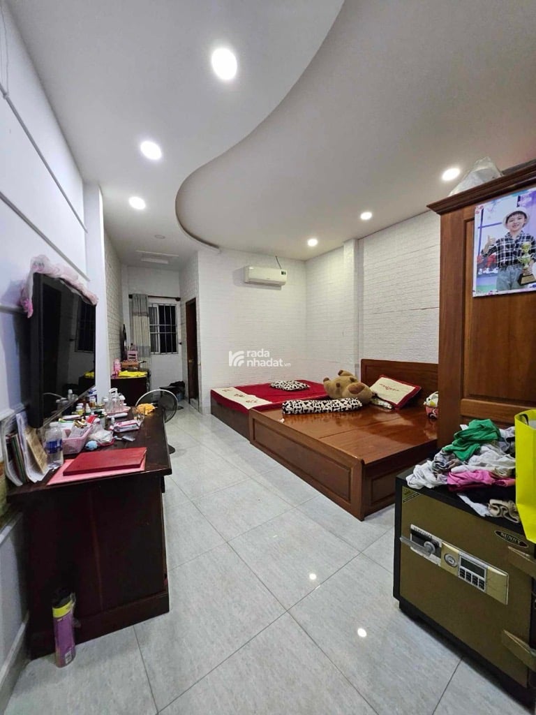 NHÀ 4 TẦNG 79M2(3.9X20)-HẺM 4M HẬU GIANG-GIÁ 7.9 TỶ