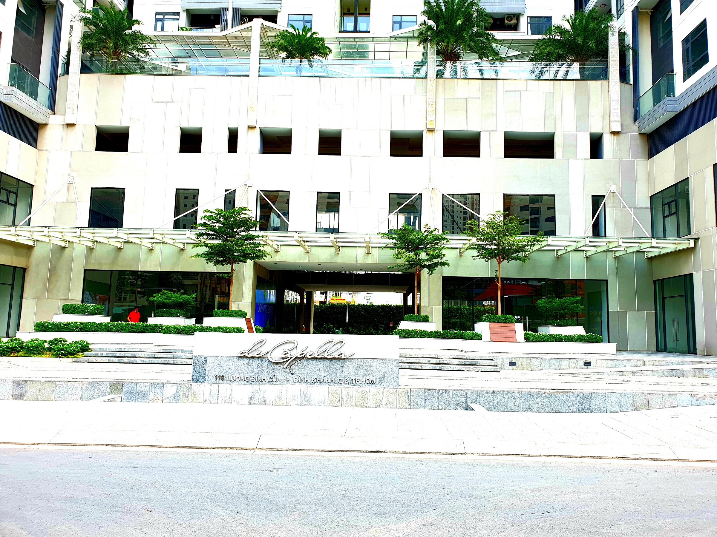 Cho thuê Shophouse lớn 1052m2 De Capella Quận 2 410 triệu/tháng