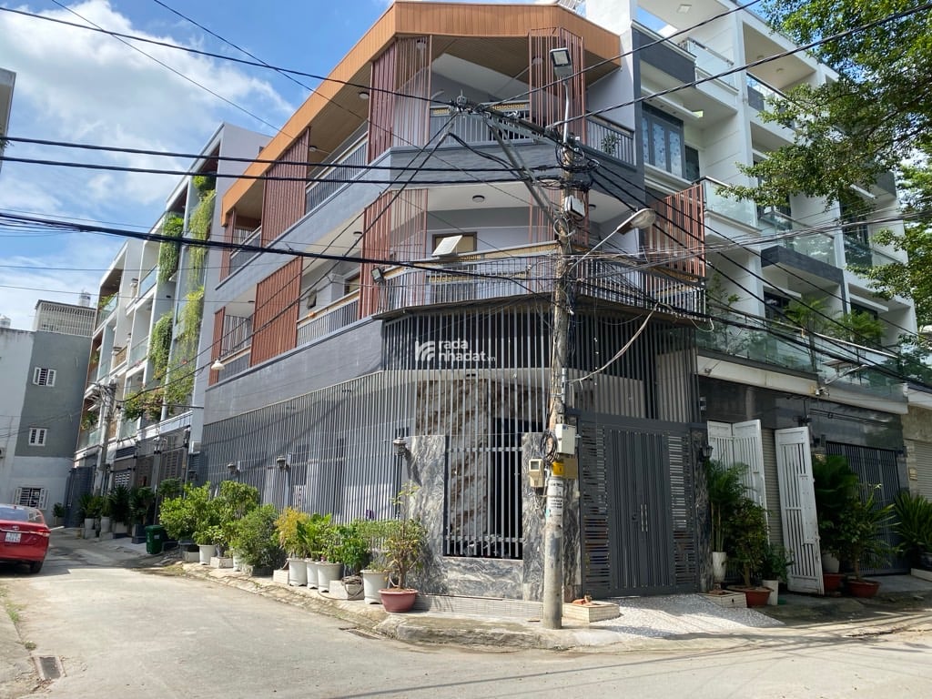 NHÀ 3 TẦNG HIỆN ĐẠI, XE HƠI QUAY ĐẦU, TRUNG TÂM NHÀ BÈ, LÔ GÓC, KDC THE SUN RESIDENCE, 66M2