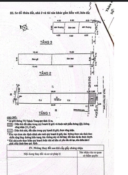 Bán nhà mặt tiền Võ Thành Trang 120m2