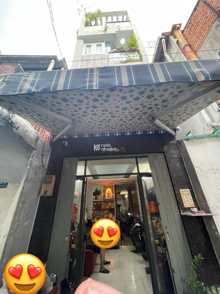 4 TẦNG - XE HƠI CÁCH 10M THÁI PHIÊN P. 2 -Q11 -  DT: 3*10M- 5 TỶ 9