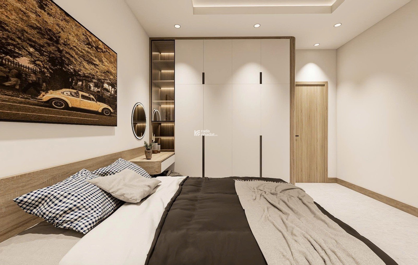 Nhà đẹp bán gấp 4 lầu, hẻm ô tô, đường Trần Thái Tông , P.15, Tân Bình, chỉ 6,5 tỷ TL