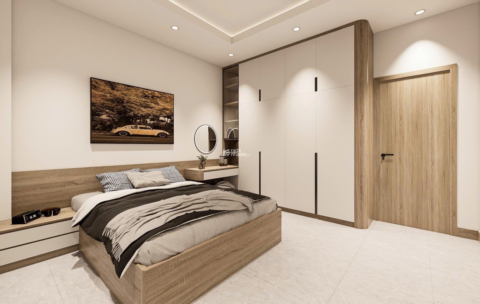 Nhà đẹp bán gấp 4 lầu, hẻm ô tô, đường Trần Thái Tông , P.15, Tân Bình, chỉ 6,5 tỷ TL