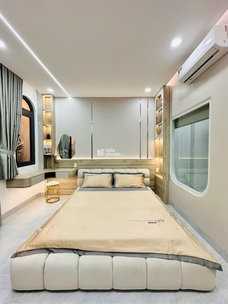 Bán nhà đường Lê Văn Thọ Gò Vấp - 57m2 - hxh - full nội thất - giá 5 tỷ bé