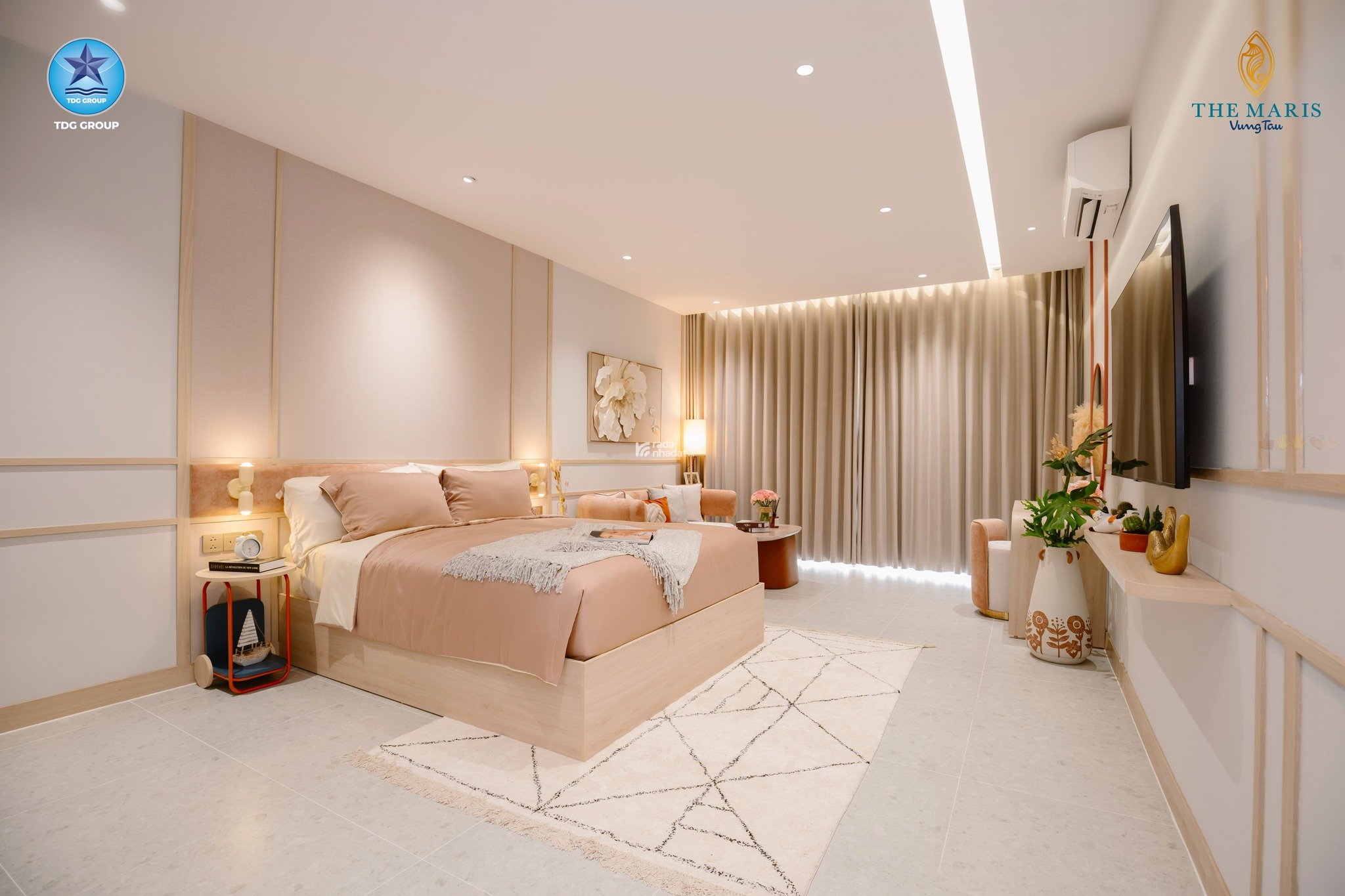 CĂN HỘ BIỂN FULL NỘI THẤT CHÂU ÂU THE MARIS VŨNG TÀU