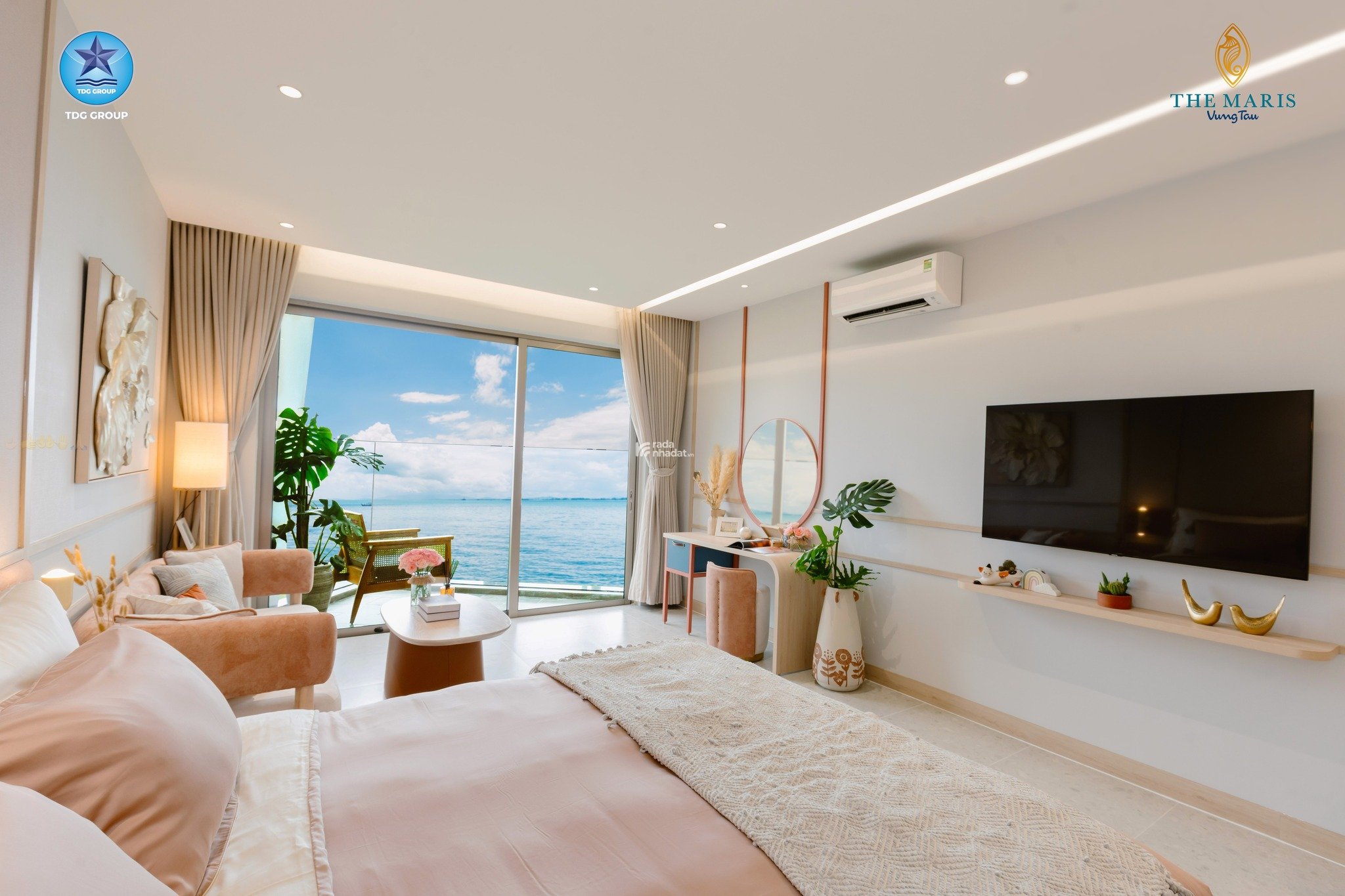 CĂN HỘ BIỂN FULL NỘI THẤT CHÂU ÂU THE MARIS VŨNG TÀU