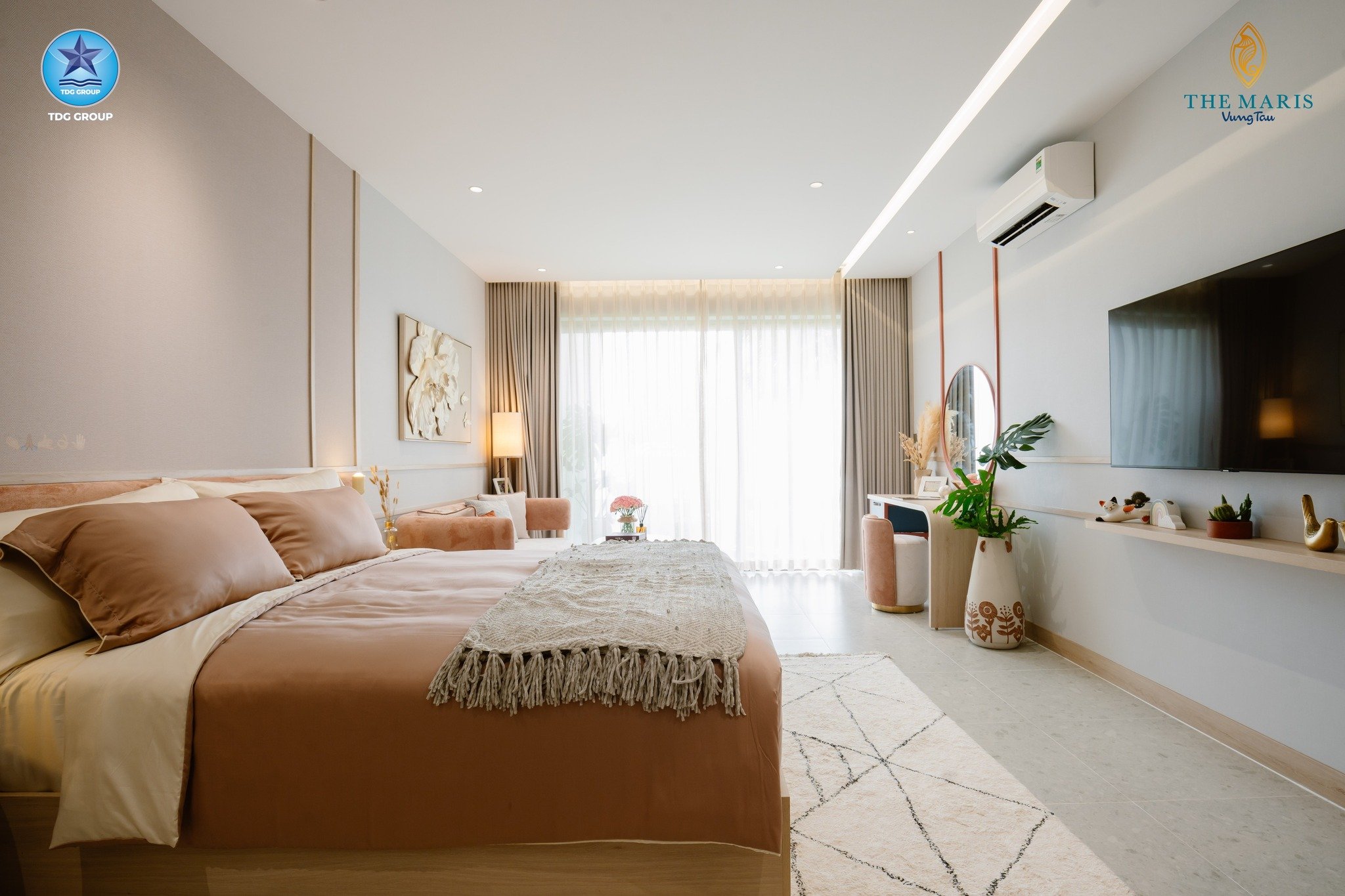 CĂN HỘ BIỂN FULL NỘI THẤT CHÂU ÂU THE MARIS VŨNG TÀU