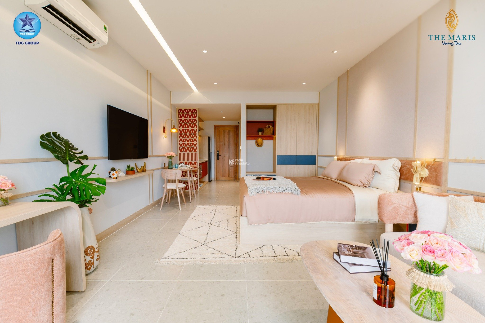 CĂN HỘ BIỂN FULL NỘI THẤT CHÂU ÂU THE MARIS VŨNG TÀU