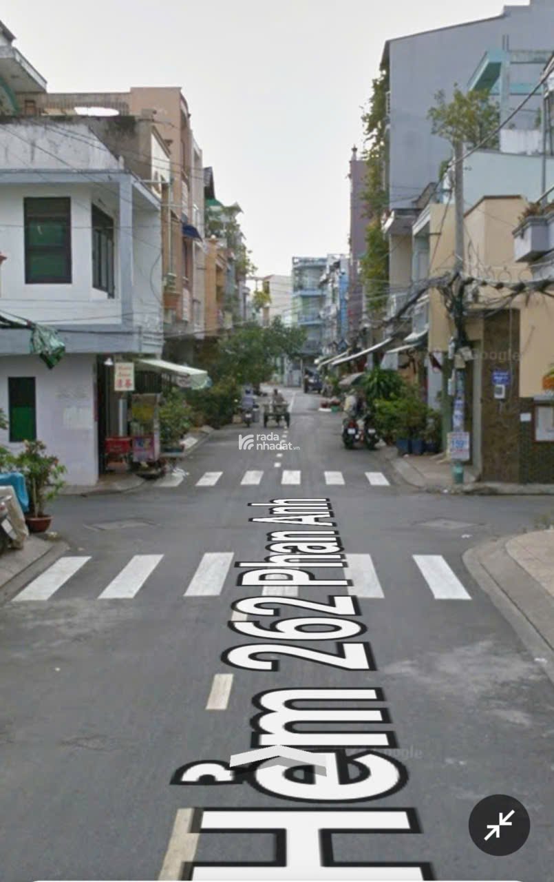 NHÀ CẤP 4, ĐƯỜNG PHAN ANH, TÂN PHÚ (4,3m x 23m x 104m2) 9,2 TỶ TL