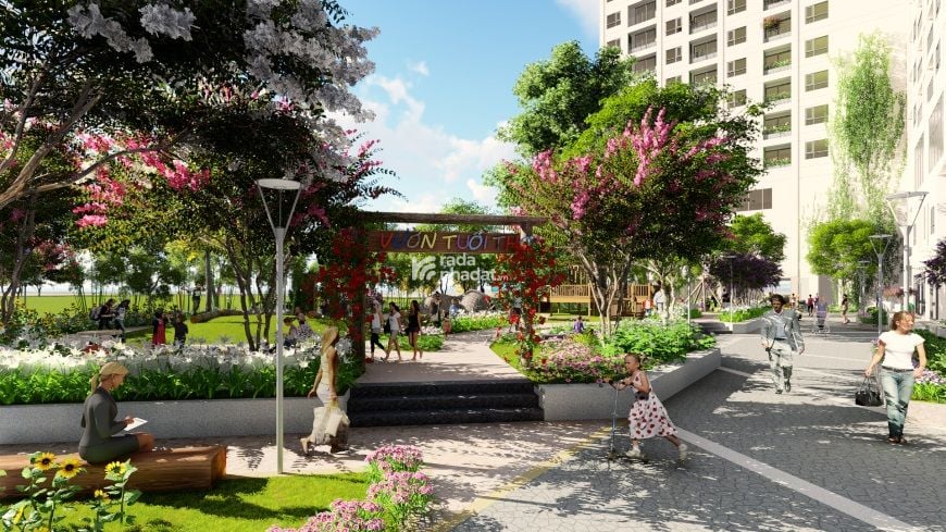Cho thuê CC 72m2, 2PN, 2WC, South Tower Vật Tư Du Lịch sau bến Nước Ngầm 7 triệu