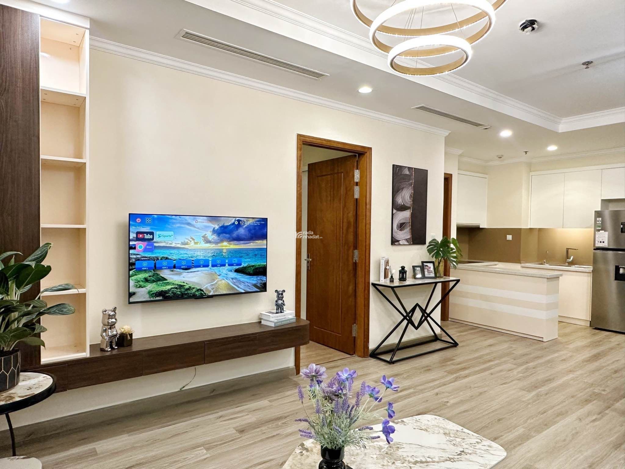 Cho thuê CC 1PN 1WC tại Park Hill Premium, 53m2, Hai Bà Trưng, HN giá tốt