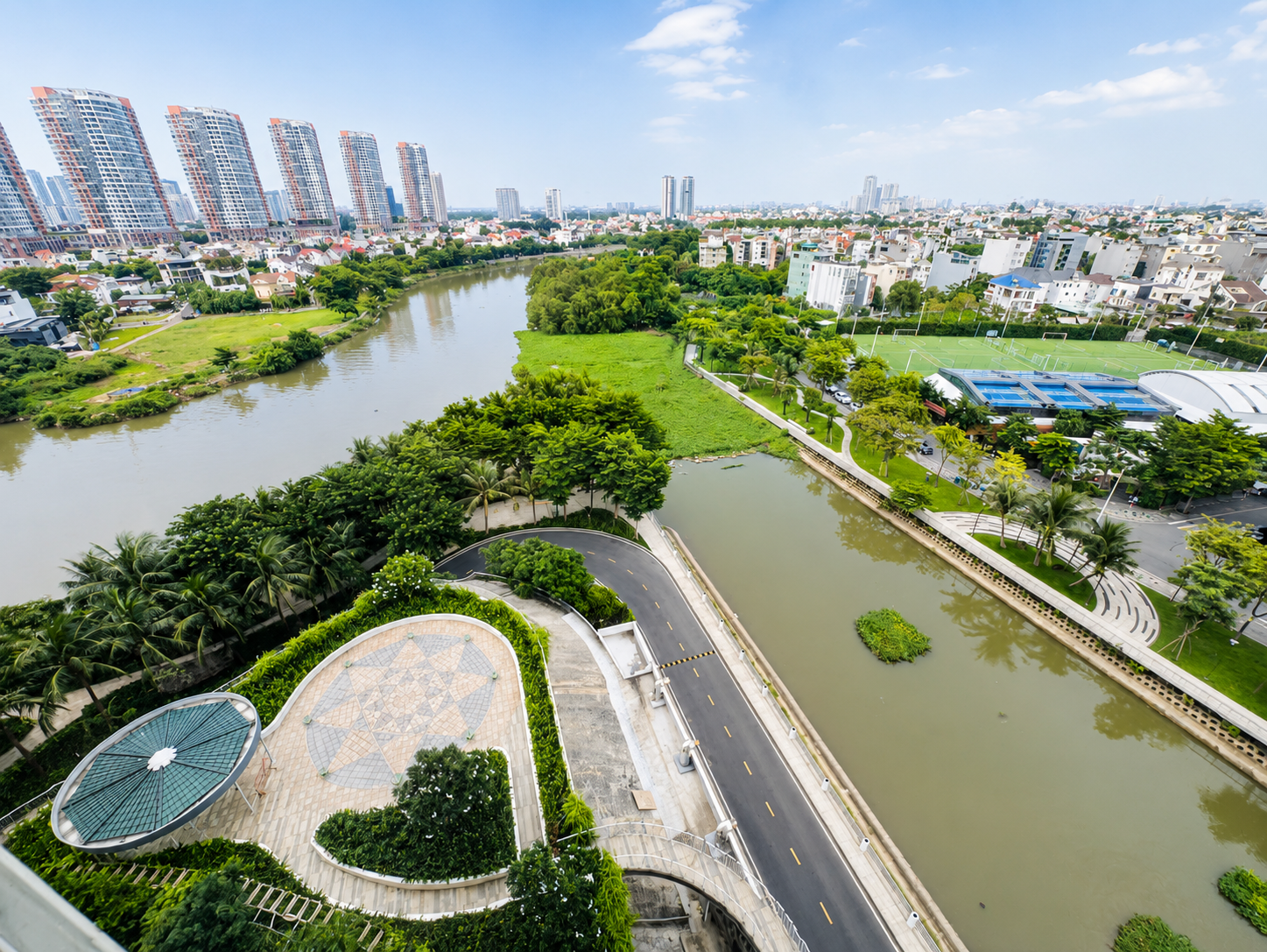 Bán 11 tỷ căn 2PN 92m2 Đảo Kim Cương Quận 2, Full Nội Thất Đẹp