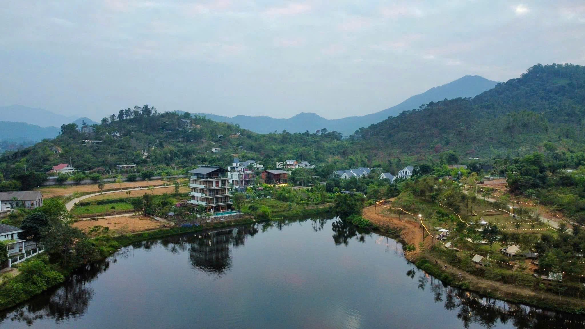 6 lô đất nền full thổ cư. View hồ đẹp Ba Vì Giá chỉ hơn 2 tỷ