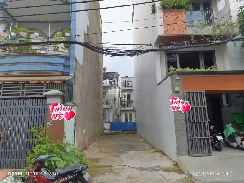 Bán gấp lô đất full thổ 4x15m Lê Đức Thọ P16 Gò Vấp Hẻm 8m Giá 7.48 Tỷ còn TL