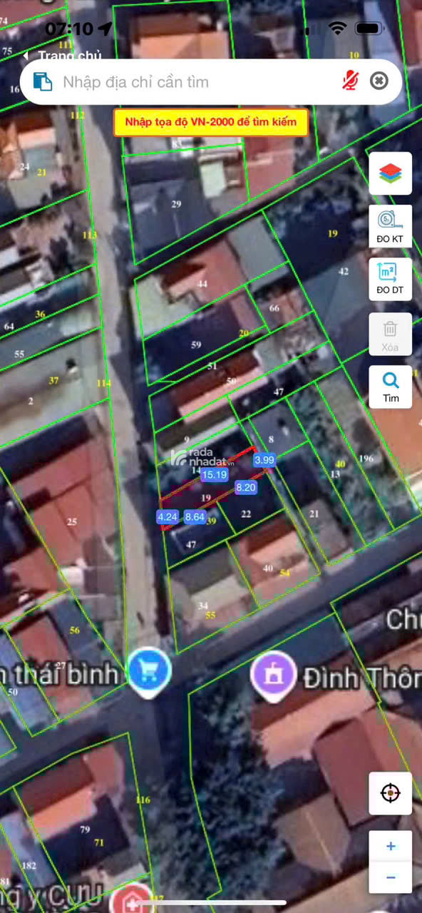 Bán 64,5m trục chính thôn Thái Bình xã Đông Anh