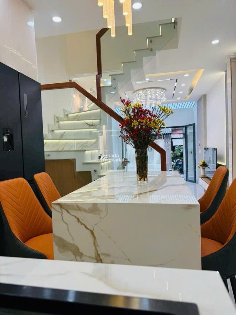 Bán Gấp Nhà Phố 4 Tầng Mới  Full Nội Thất Mặt Tiền Đường Số 1 Phường 13 Gò Vấp