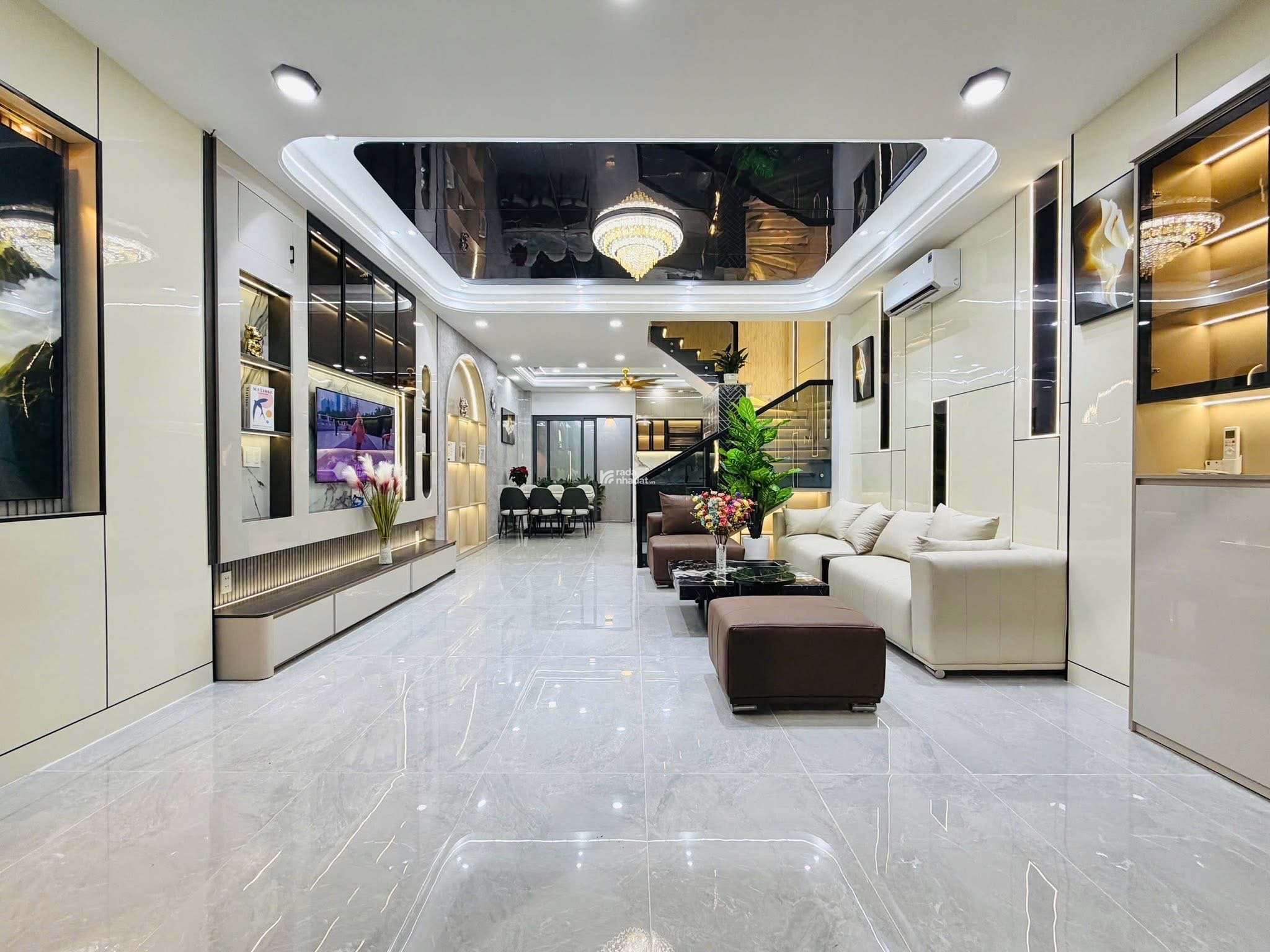 NHÀ PHỐ HẺM XE HƠI PHAN HUY ÍCH – XÂY MỚI 4 TẦNG – NGANG 5M RỘNG THOÁNG – FULL NỘI THẤT CAO CẤP