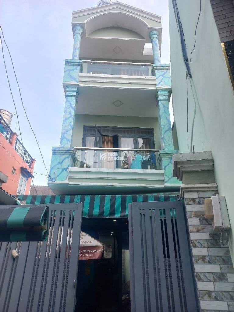 (QUẬN 8) NHÀ ĐẸP 3 TẦNG, HXH 6M, HOÀI THANH, PHÚ ĐỊNH, 50M2, NGANG 4M, NỞ HẬU 7.5M, CHỈ 6.8 T.