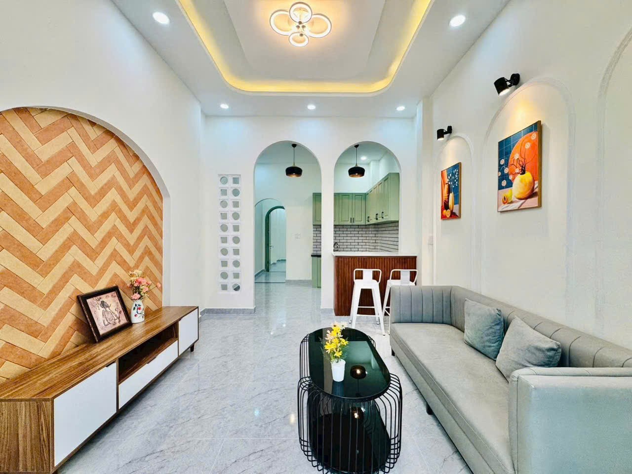 Bán nhà cực êm Cô Giang, P2, Phú Nhuận, 4,45 tỷ, sổ riêng, tiện ích xung quanh đầy đủ