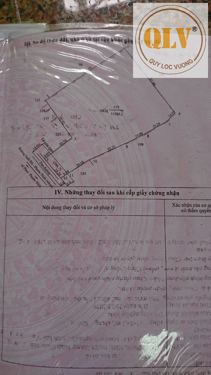 BÁN NHÀ XƯỞNG PHƯỚC NINH, DƯƠNG MINH CHÂU 11.904m2