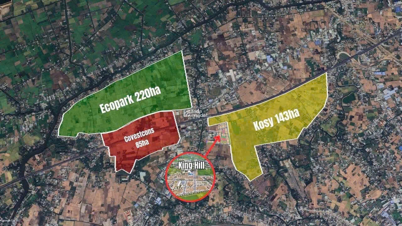 BÁN ĐẤT NỀN KING HILL RECIDENCES BẾN LỨC - LONG AN