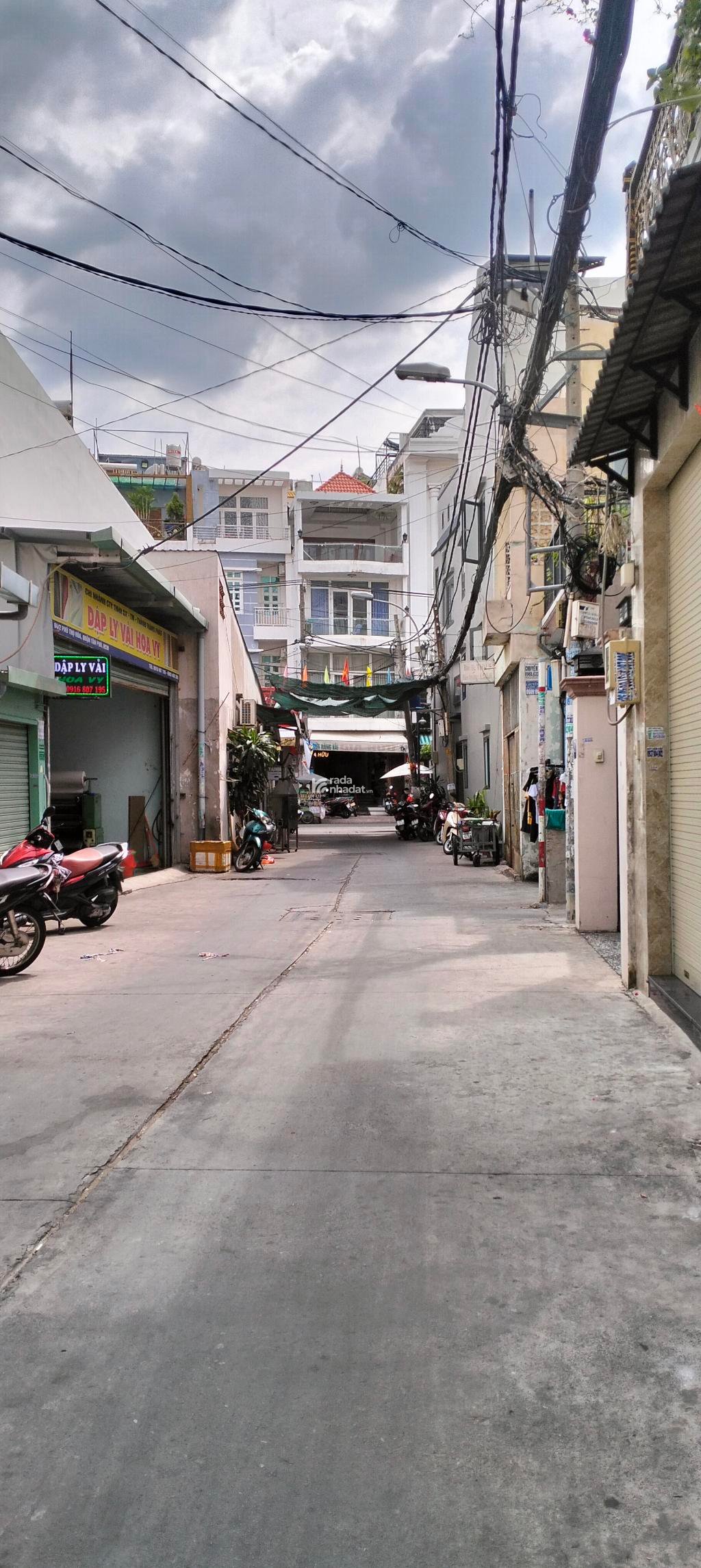 BÁN NHÀ PHÚ THỌ HÒA 64M2 4 TẦNG BTCT XE HƠI VÀO 6.5 TỶ NGAY CHỢ VẢI TÂN PHÚ 
