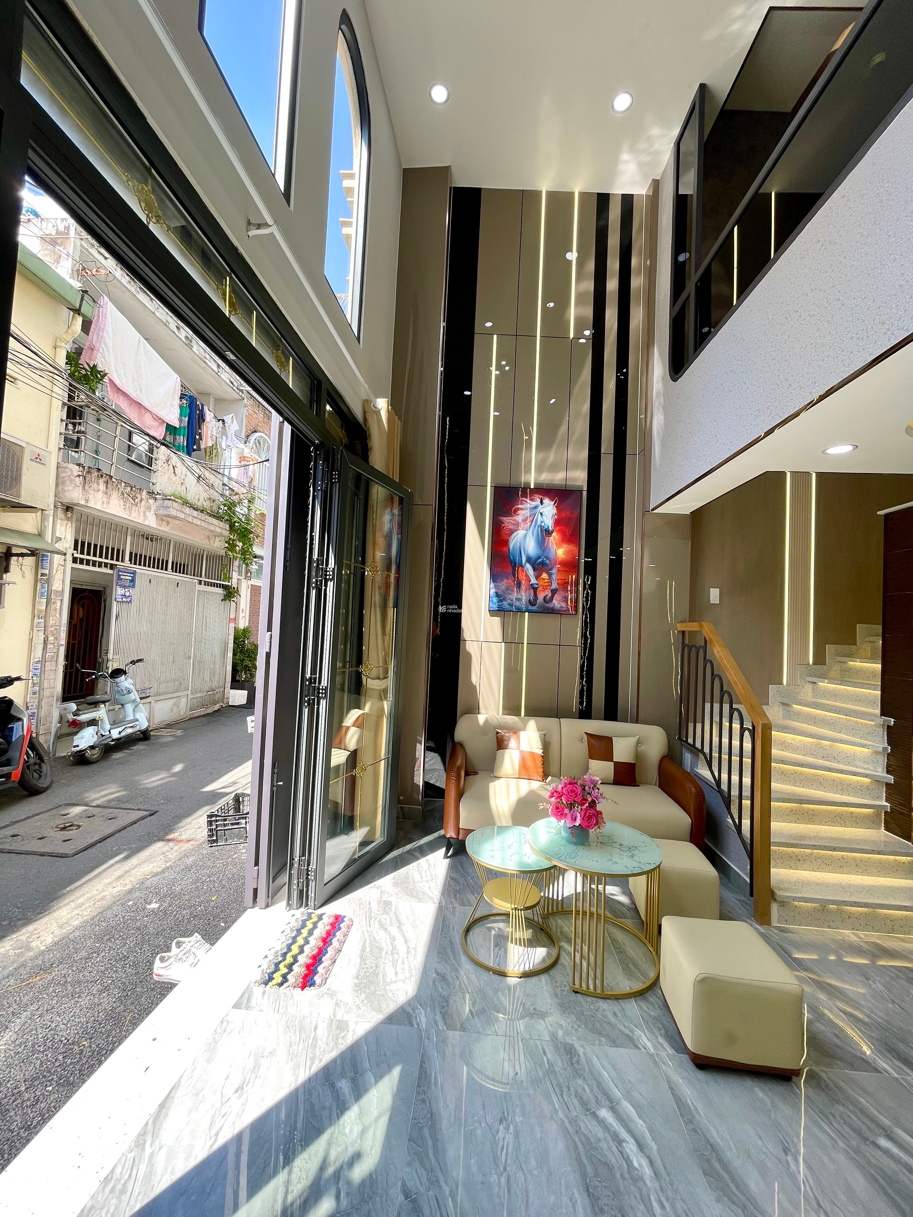 NHÀ ĐẸP XÂY MỚI - HẺM 5M Đ.QUANG TRUNG - 5x7 - 4 TẦNG - FULL NỘI THẤT - CHỈ 6.7 TỶ TL