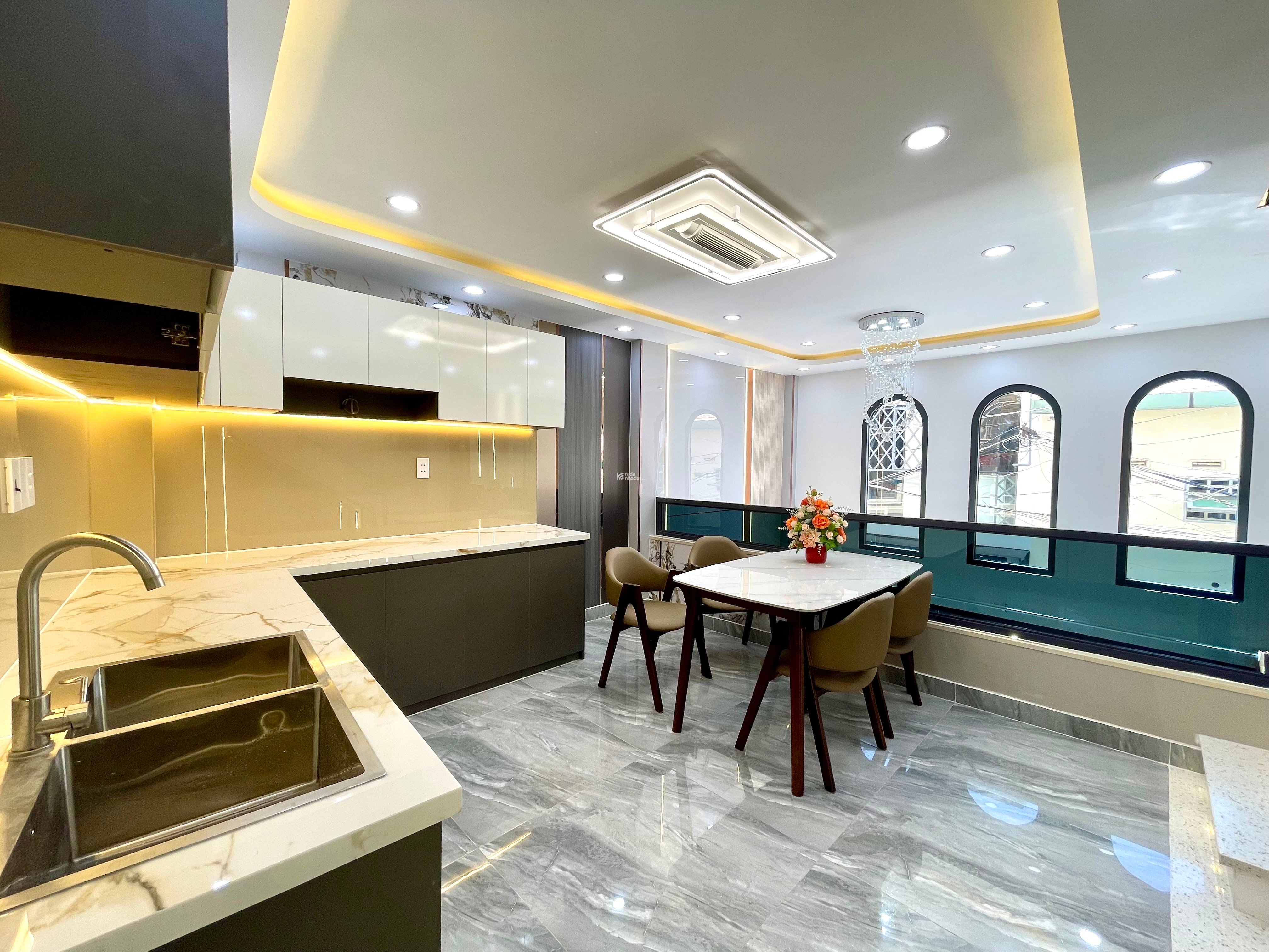 NHÀ ĐẸP XÂY MỚI - HẺM 5M Đ.QUANG TRUNG - 5x7 - 4 TẦNG - FULL NỘI THẤT - CHỈ 6.7 TỶ TL