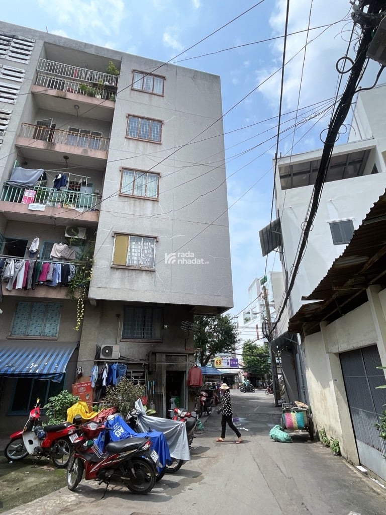 KINH DOANH ĐỈNH - QUẬN 6 - NỞ HẬU - HẺM Ô TÔ - TIỆN XÂY MỚI - 4X16 - DTCN 64M2 - 
