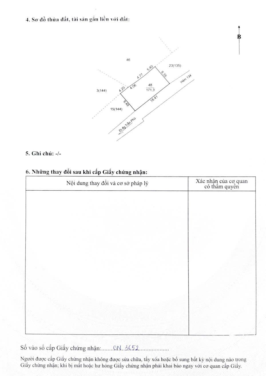 BIỆT THỰ TRẦN PHÚ VŨNG TÀU 171m2 3 lầu 17 tỷ