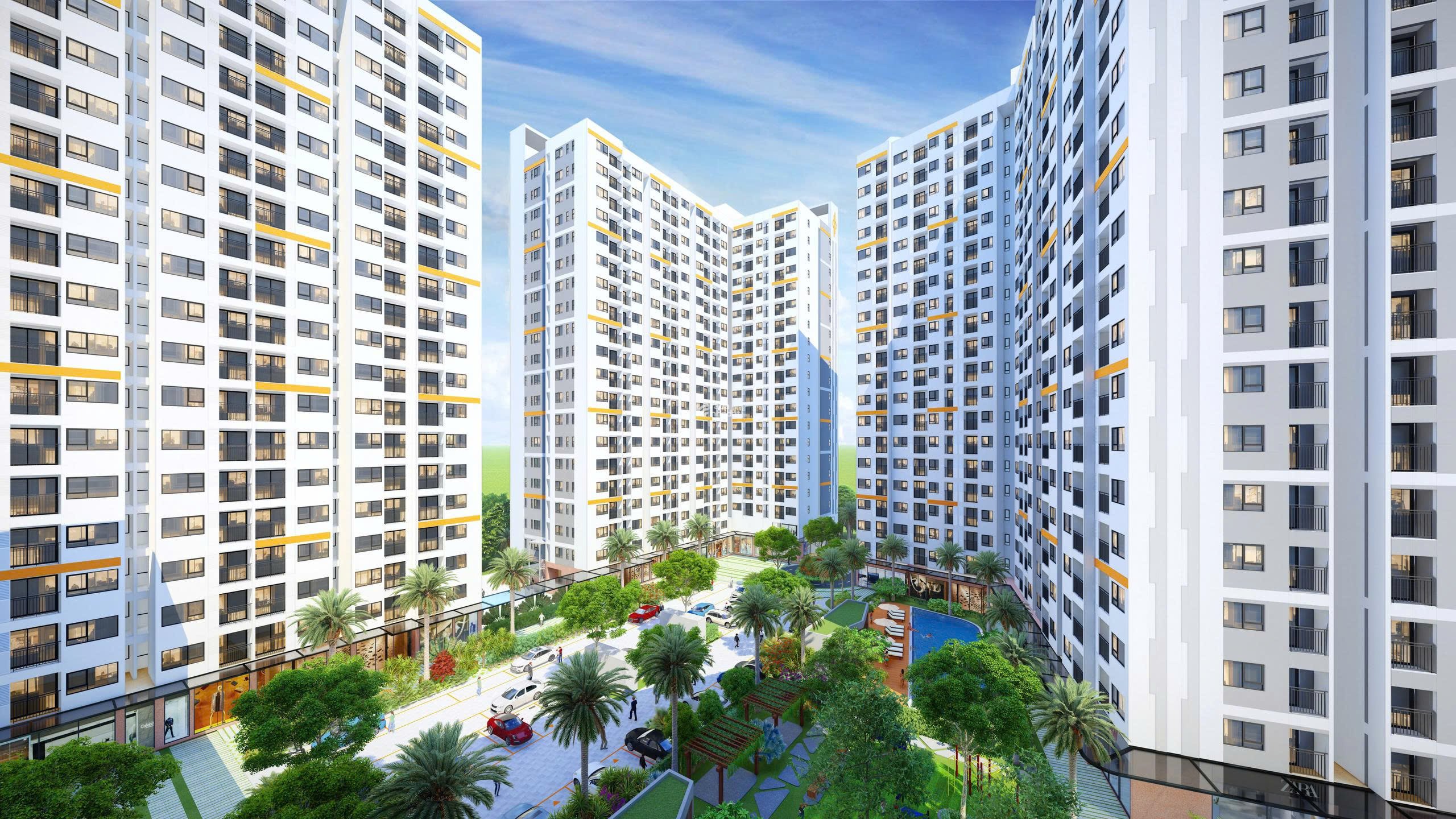 Bán căn hộ SHR giá full chỉ 1 tỉ 3 thanh toán chỉ 260tr là nhận nhà. NH hỗ trợ 70%